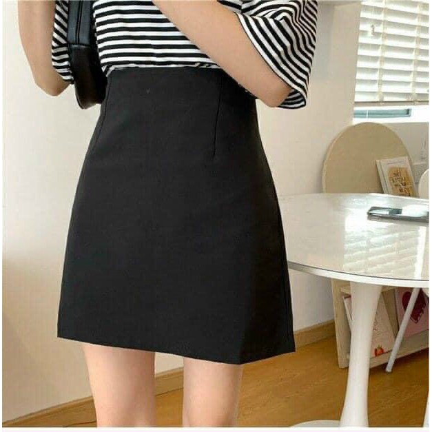 Chân Váy Chữ A💖𝑭𝑹𝑬𝑬𝑺𝑯𝑰𝑷💖Chân Váy Chữ A Kèm Quần Bên Trong,Chân Váy Tuyết Mưa,Váy Nữ Hàn Quốc-LY STORE