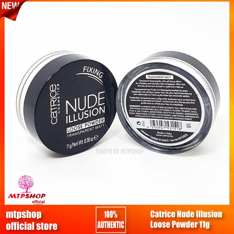 Phấn Phủ Dạng Bột Catrice Nude Illusion Loose Powder 11g