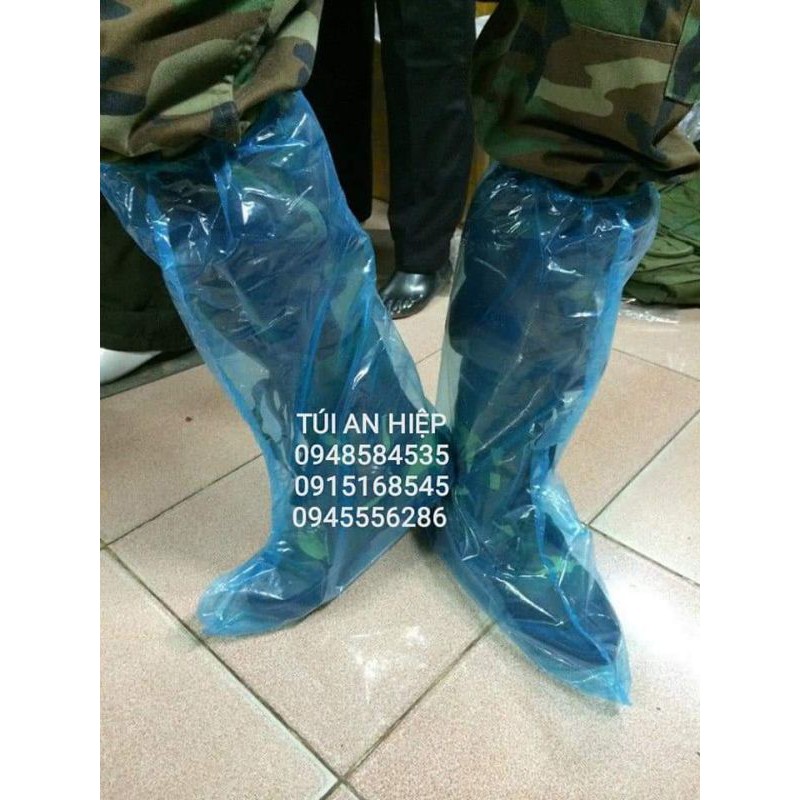 1 đôi ủng nilon bọc giày, đi mưa | pair of plastic boots