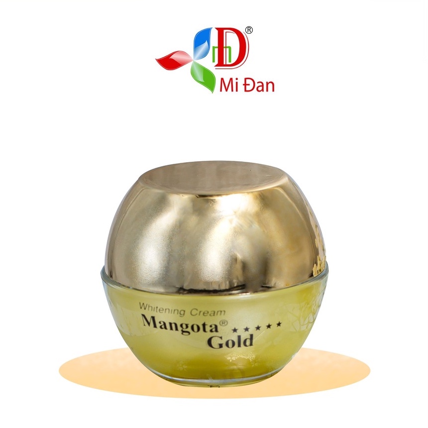 Kem dưỡng trắng da Whitening Cream Mangota Gold cao cấp mờ thâm nám, làm đều màu da 15g