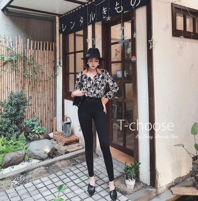 quần legging umi hôp cam đẹp