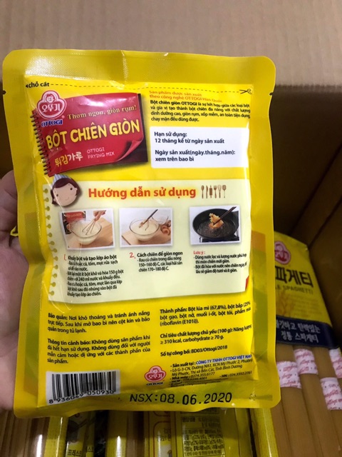 Bột Chiên Giòn Ottogi Hàn Quốc 150g