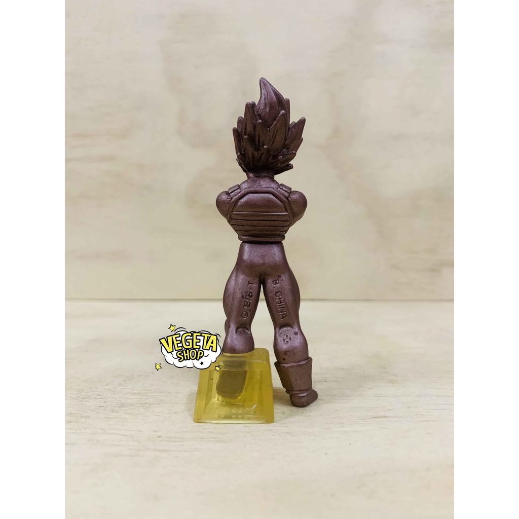 Mô hình Dragon Ball - Vegeta màu đồng - Gashapon HG - Chính hãng Bandai - Cao 9cm