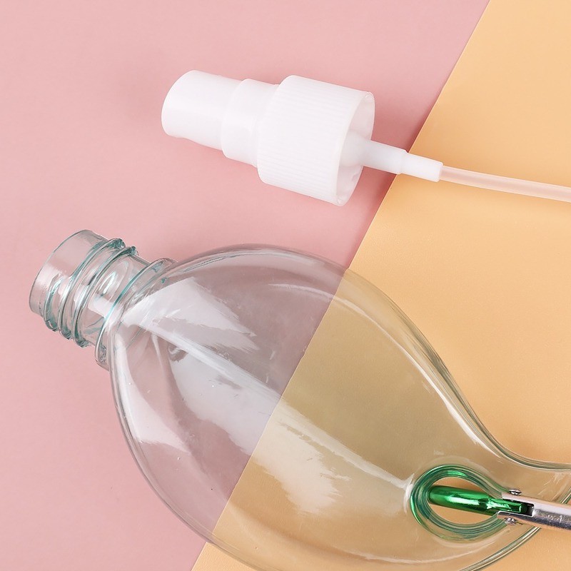 Chai đựng mỹ phẩm rỗng hình trái tim có móc treo tiện lợi màu ngẫu nhiên 50ml