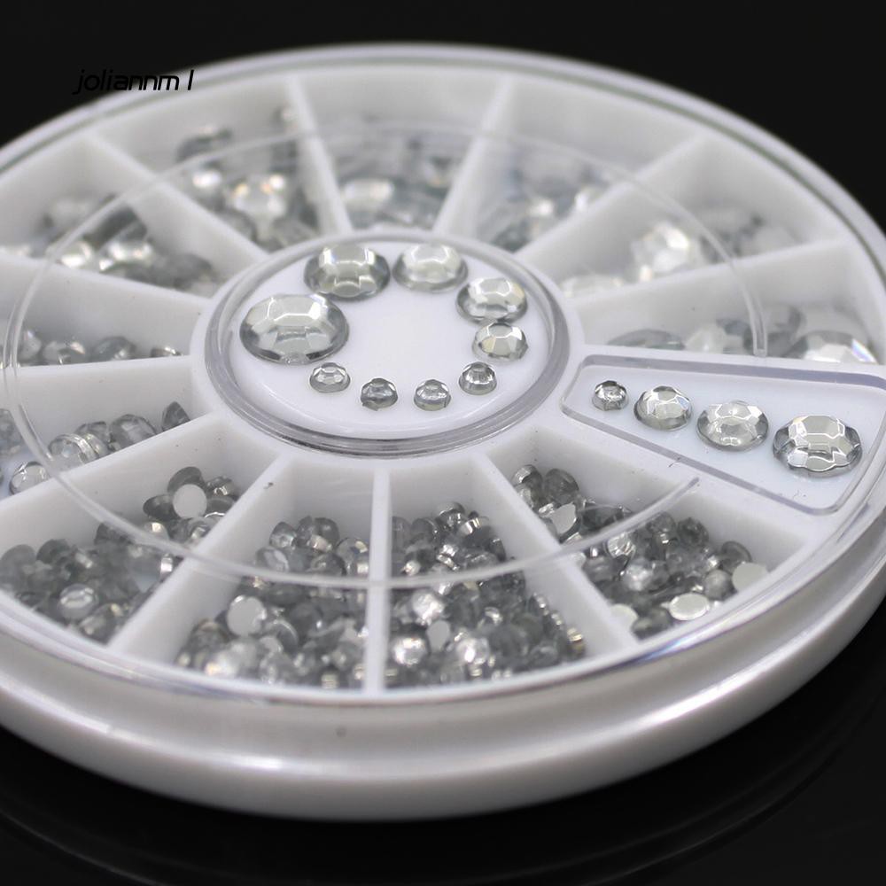 Set 300 kim cương giả 3D độc đáo chuyên dụng trang trí móng nghệ thuật