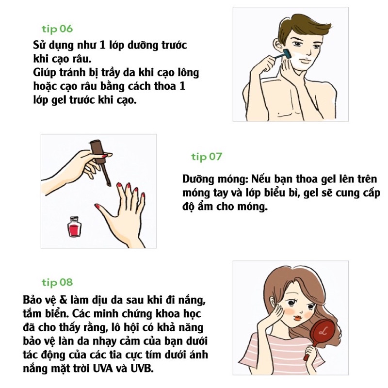 Gel Nha Đam Lô Hội Nature Republic 92% - Chính hãng 100% Hàn Quốc