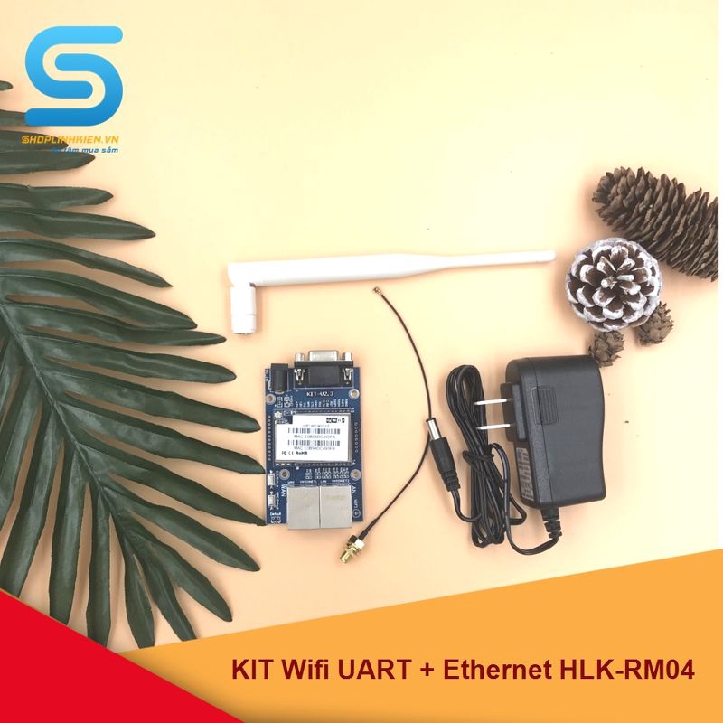 KIT Wifi UART + Ethernet HLK-RM04