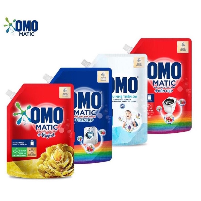 nước giặt omo matic