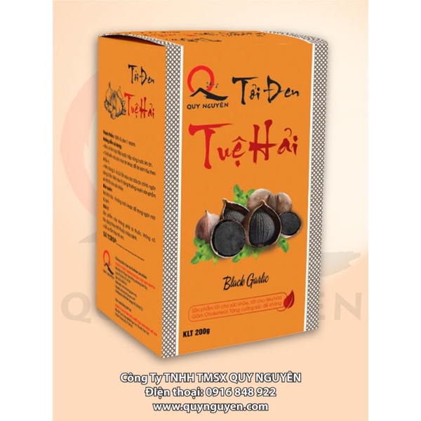 Tỏi đen  Quy Nguyên Hộp 200gr