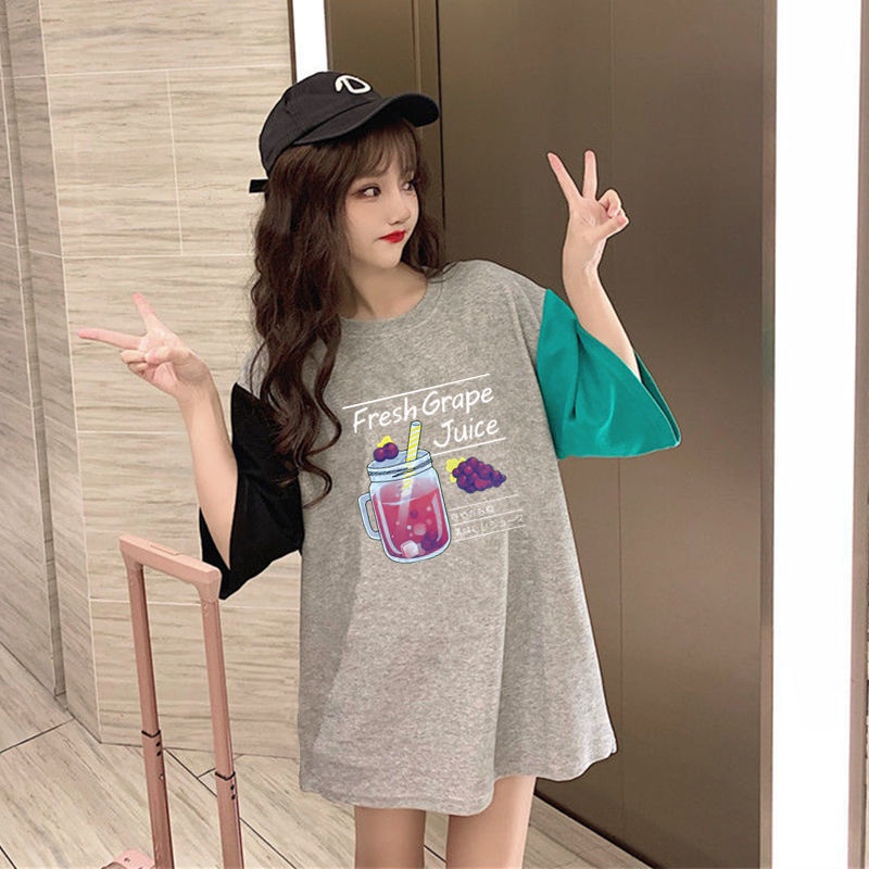 Áo Thun Tay Ngắn Dáng Rộng Phong Cách Harajuku Mới Cho Nữ Áo phông Nữ NZ-TX-196