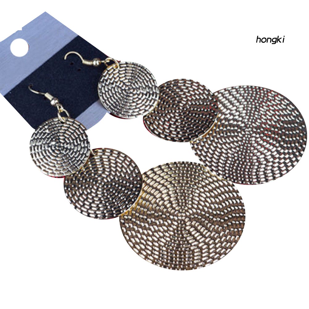 Bông tai dáng dài nhiều lớp thời trang sang trọng cho nữ