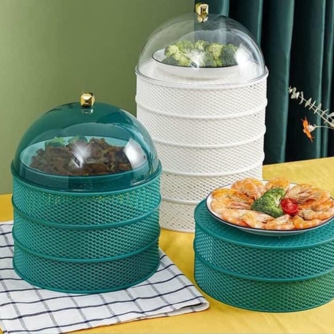 Lồng Bàn 5 Tầng Đậy Thức Ăn Thông Minh Đa Năng