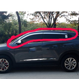 VÈ CHE MƯA MẠ CROM 8 CHI TIẾT TUCSON 2016 - 2018 / 2019 - 2020