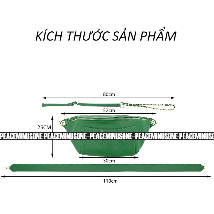 Túi đeo bao tử da trám PMO PEACEMINUSONE | BigBuy360 - bigbuy360.vn