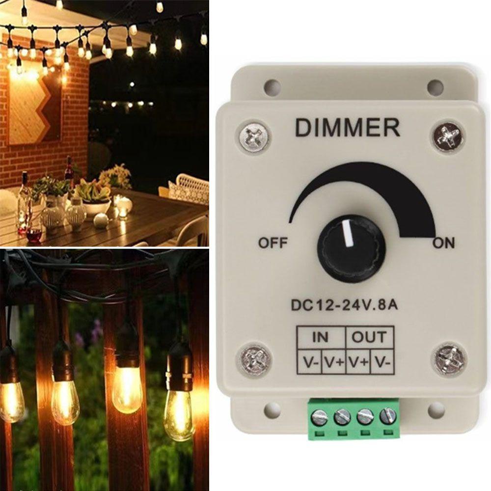 Dây Đèn Nhựa Đơn Màu DC 12V 24V 8A 8A