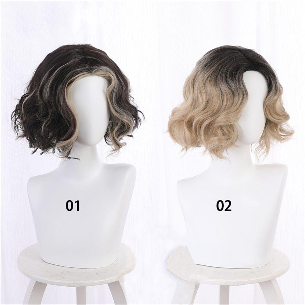 BEBETTERM Tóc Giả Ngắn Hóa Trang Loki Mùa 1 Mới 2021