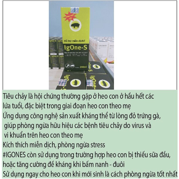 [Giá tốt] IgOne-S Hỗ trợ miễn dịch chai 200ml Bổ sung vitamin và dinh dưỡng