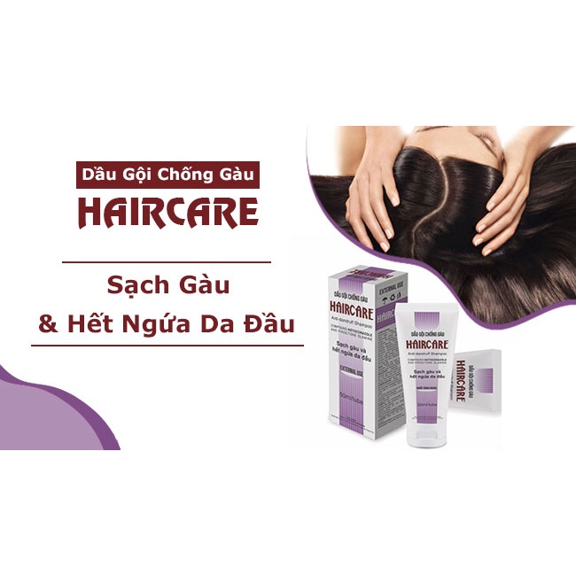Dầu gội HAIRCARE - sạch gàu và hết ngứa da đầu,..