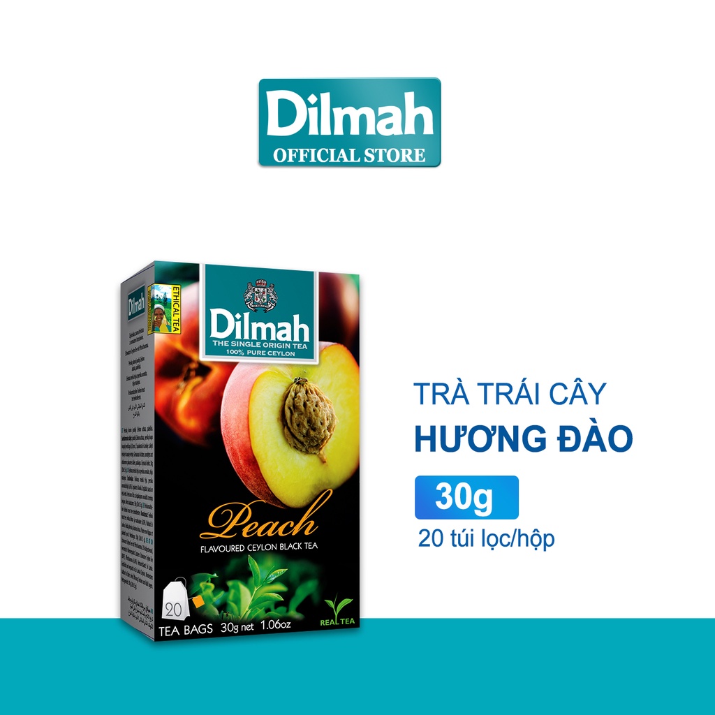 Trà Dilmah Hương Đào 30g