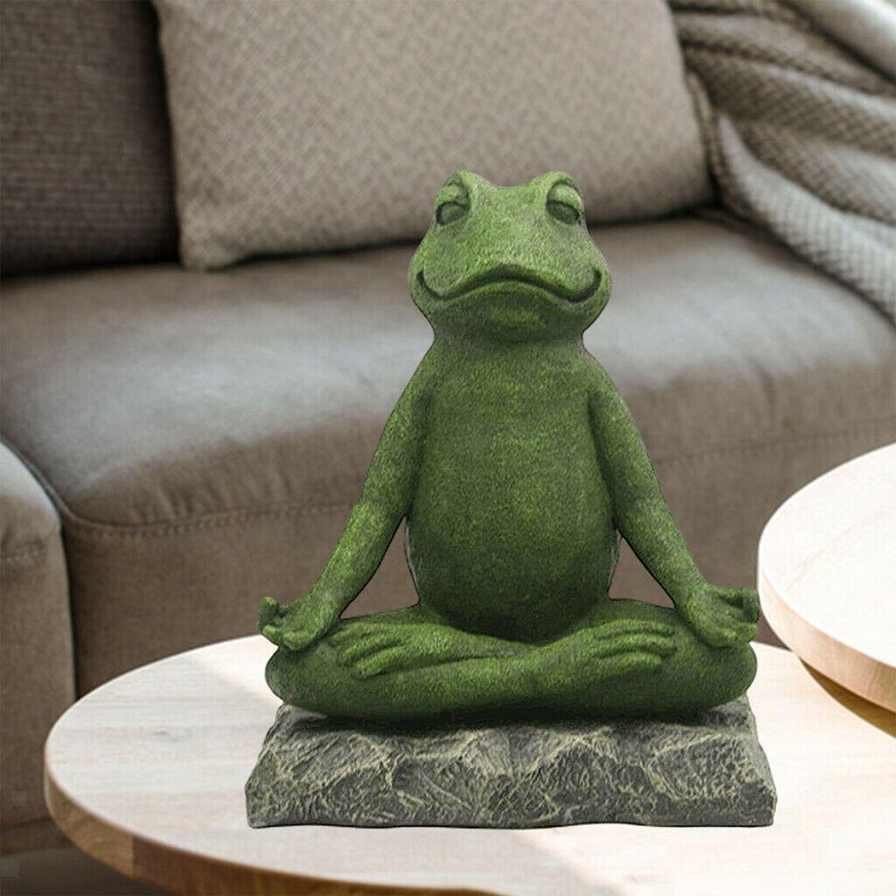 Tượng Ếch Tập Yoga Nghệ Thuật Thủ Công 1