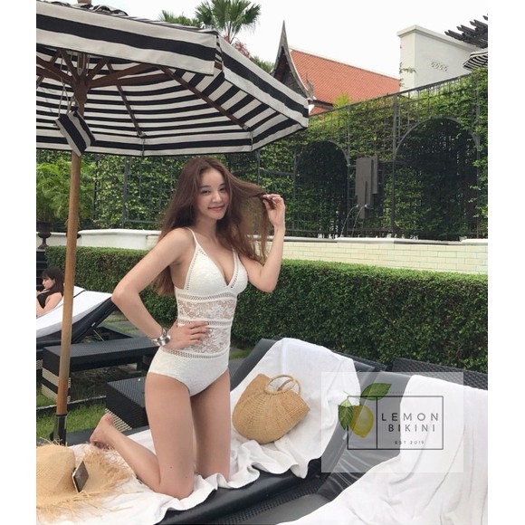 [SIÊU SEXY] Bộ đi biển ren liền thân tôn ráng cho các nàng | BigBuy360 - bigbuy360.vn