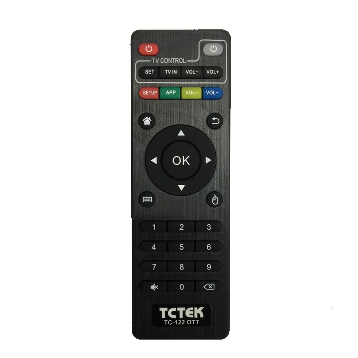 Remote điều khiển android tivi box TC TEK TC-122 - Điều khiển tv box tivibox TC TEK TC-122