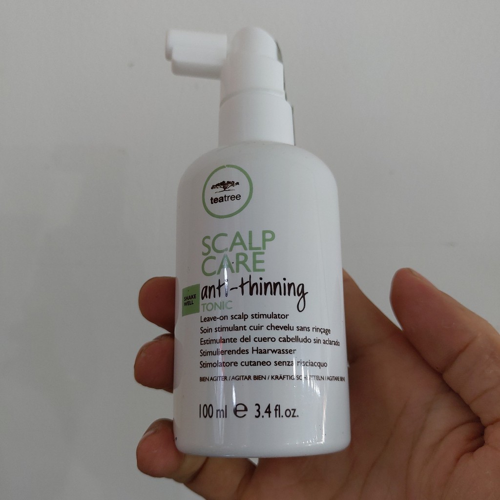 Tinh chất kích mọc tóc Teatree Scalp Care Anti-Thinning Tonic Paul Mitchell 100ml
