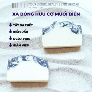 Xà bông hữu cơ sea salt coconut+shea . tẩy da chết. kiềm dầu. 100% tự nhiên. nguyên liệu hữu cơ usda.