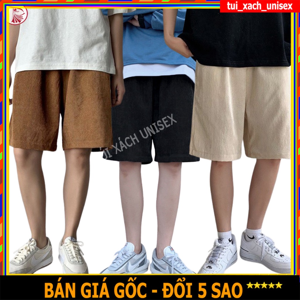 ❤️ GIÁ SỈ - LOẠI TỐT ❤️ Quần Short Đùi Kaki Nam Nữ Nhiều Màu Form Unisex Chất Mát Mẻ, Trẻ Trung
