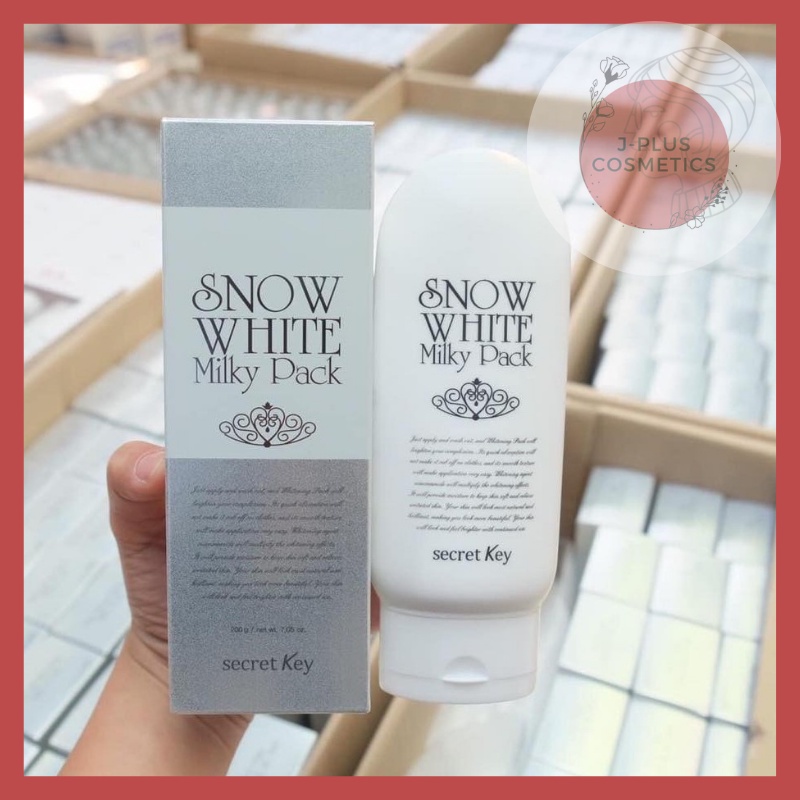 Kem Dưỡng Trắng Toàn Thân Secret Key Snow White Milky Pack 200Ml [Hàn Quốc]