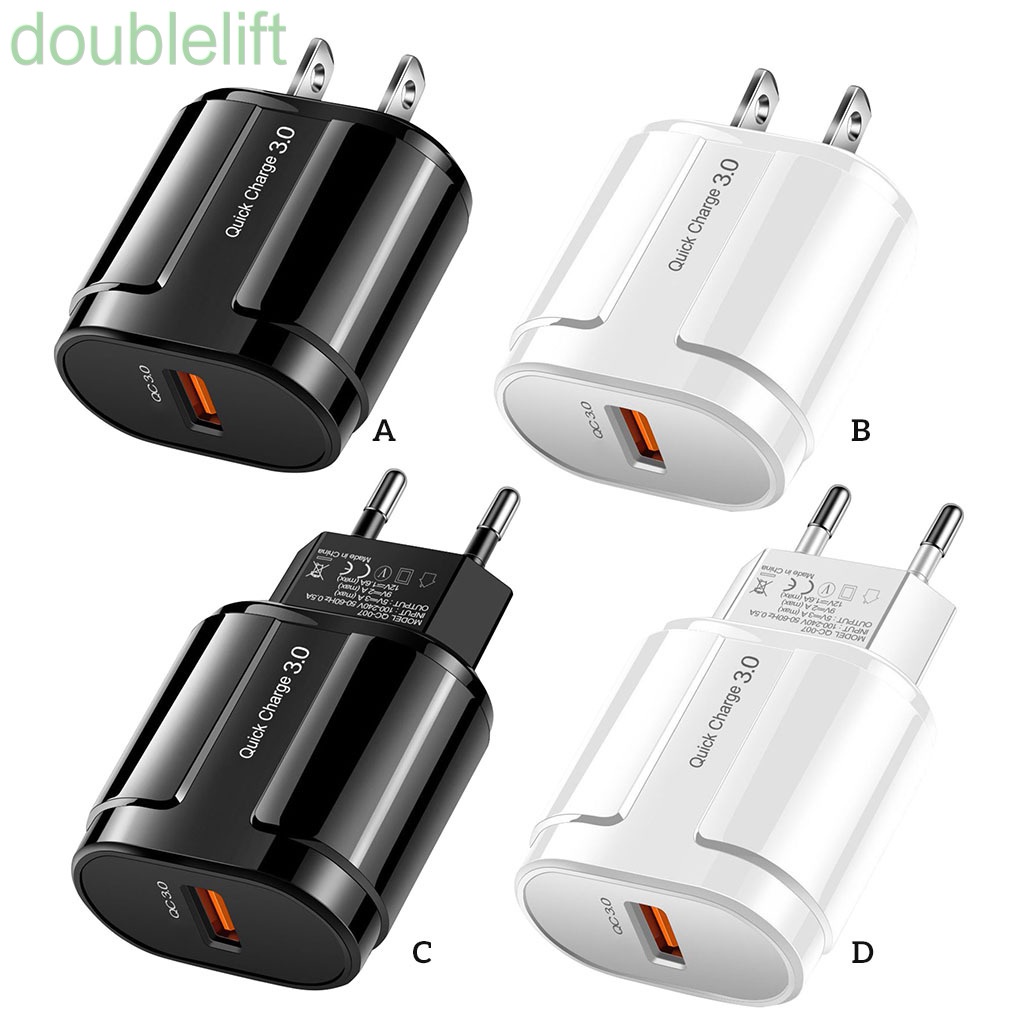 Củ sạc cổng usb chuẩn qc3.0 18w cho điện thoại máy tính bảng