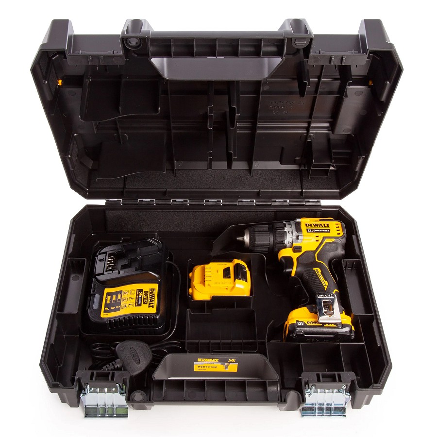 Máy khoan cầm tay dùng pin Dewalt DCD701D2-KR | 12V | Bảo hành 3 năm | Chính hãng |