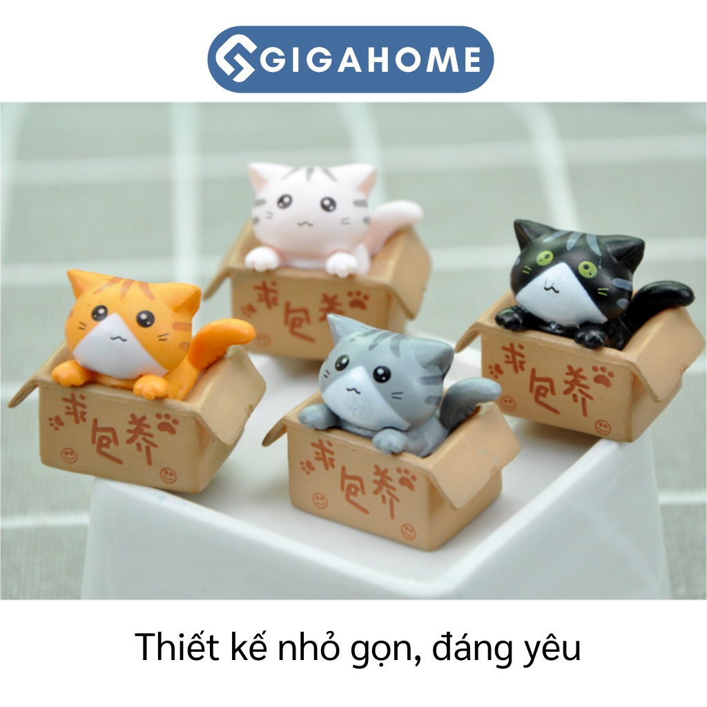 Móc Khóa Mèo Con Bỏ Trong Hoopk KeyChain GIGAHOME 9410