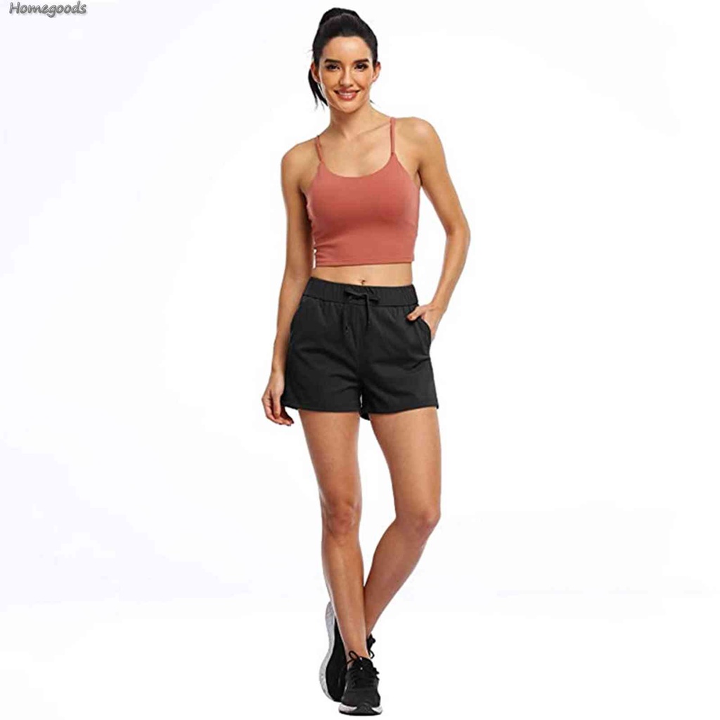 [HOMEG-PRO] Quần Đùi Thể Thao Chạy Bộ / Tập Gym / Yoga Có Túi S-XXL [homegoods.vn]