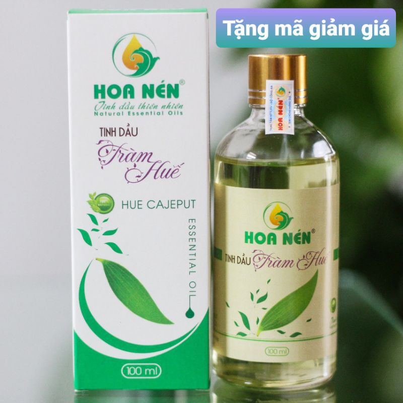 🌿🌿🌿 TINH DẦU TRÀM Hoa Nén 100ml [NGUYÊN CHẤT] - Phòng ngừa cảm cúm, ho, cảm lạnh - Đuổi muỗi 🌿🌿🌿