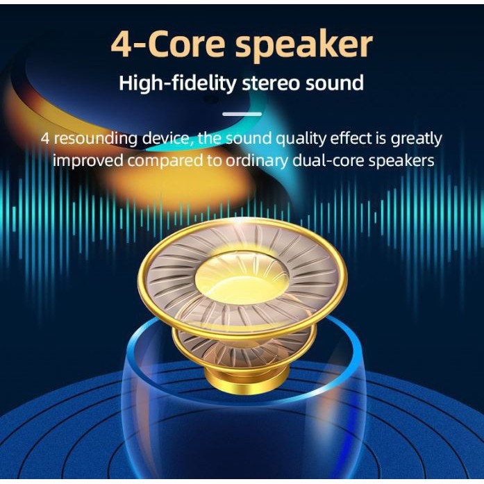 Tai nghe Bluetooth không dây F9 Amoi TWS cảm ứng Đối với Android iOS iPhone | BigBuy360 - bigbuy360.vn