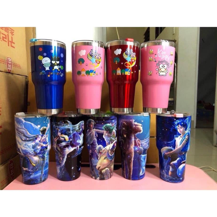 Ly giữ nhiệt thái lan cao cấp Yeti 900ml có nắp chống tràn giữ nhiệt lên đến 12h – kèm Nắp, Ống Hút