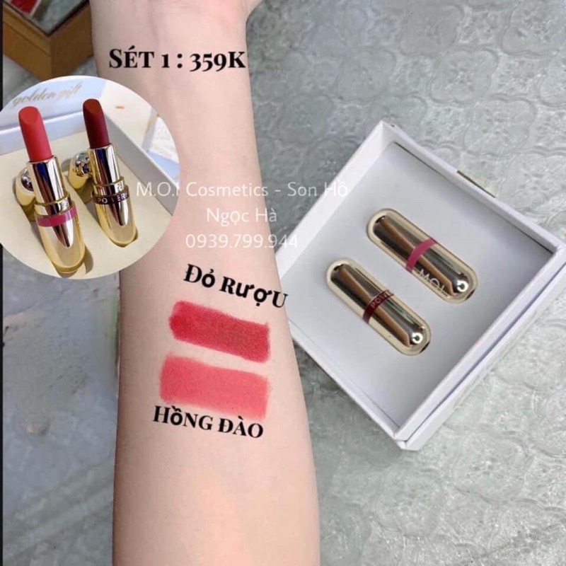 Set Son Mini Gold gift MOI | BigBuy360 - bigbuy360.vn