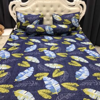 Bộ Drap Thun Hàn Quốc mát lạnh 4 món (Inbox nhiều mẫu lựa chọn)