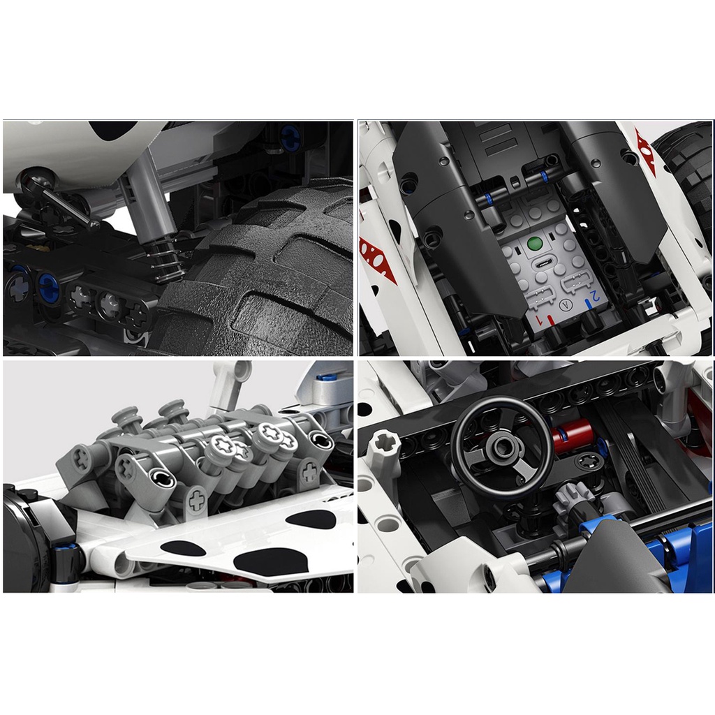 Đồ chơi Lego technic lắp ráp mô hình xe tải Dalmatian