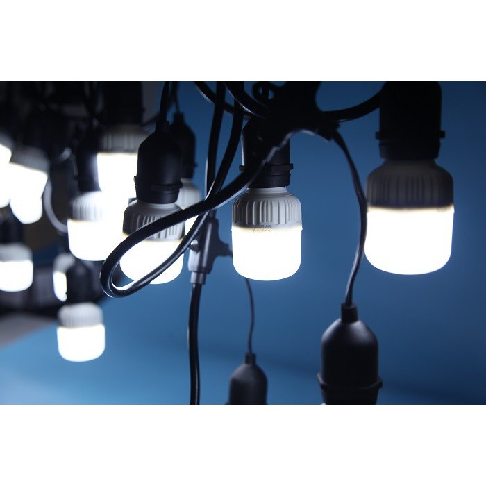 Dây đèn bóng led búp trụ 4 mét 8 bóng 5w