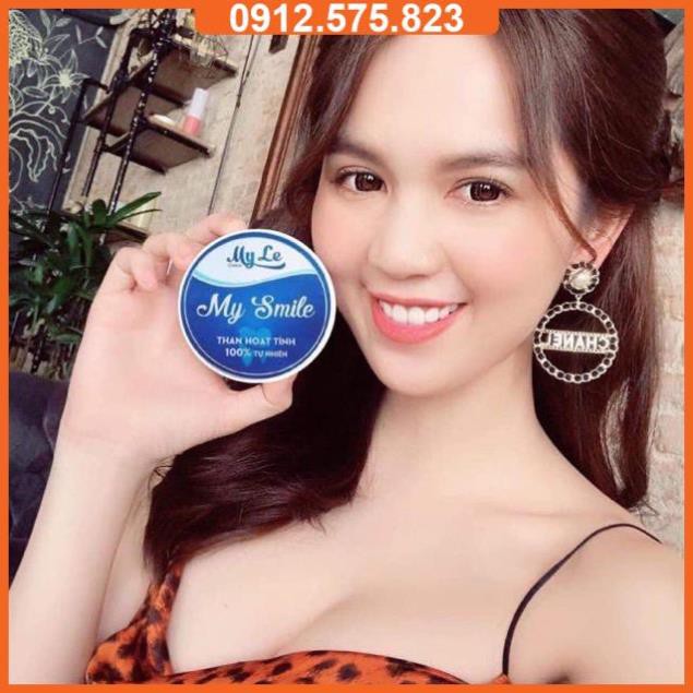 [Tặng Bàn Chải] Tẩy Trắng Răng, Làm Trắng Răng Bằng Than Hoạt Tính My Smile - 100% Từ Thiên Nhiên