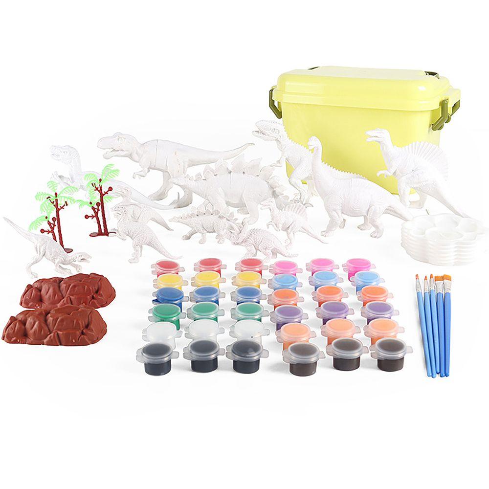 Layor1 1 Bộ Mô Hình Trứng Khủng Long Đồ Chơi Đủ Màu