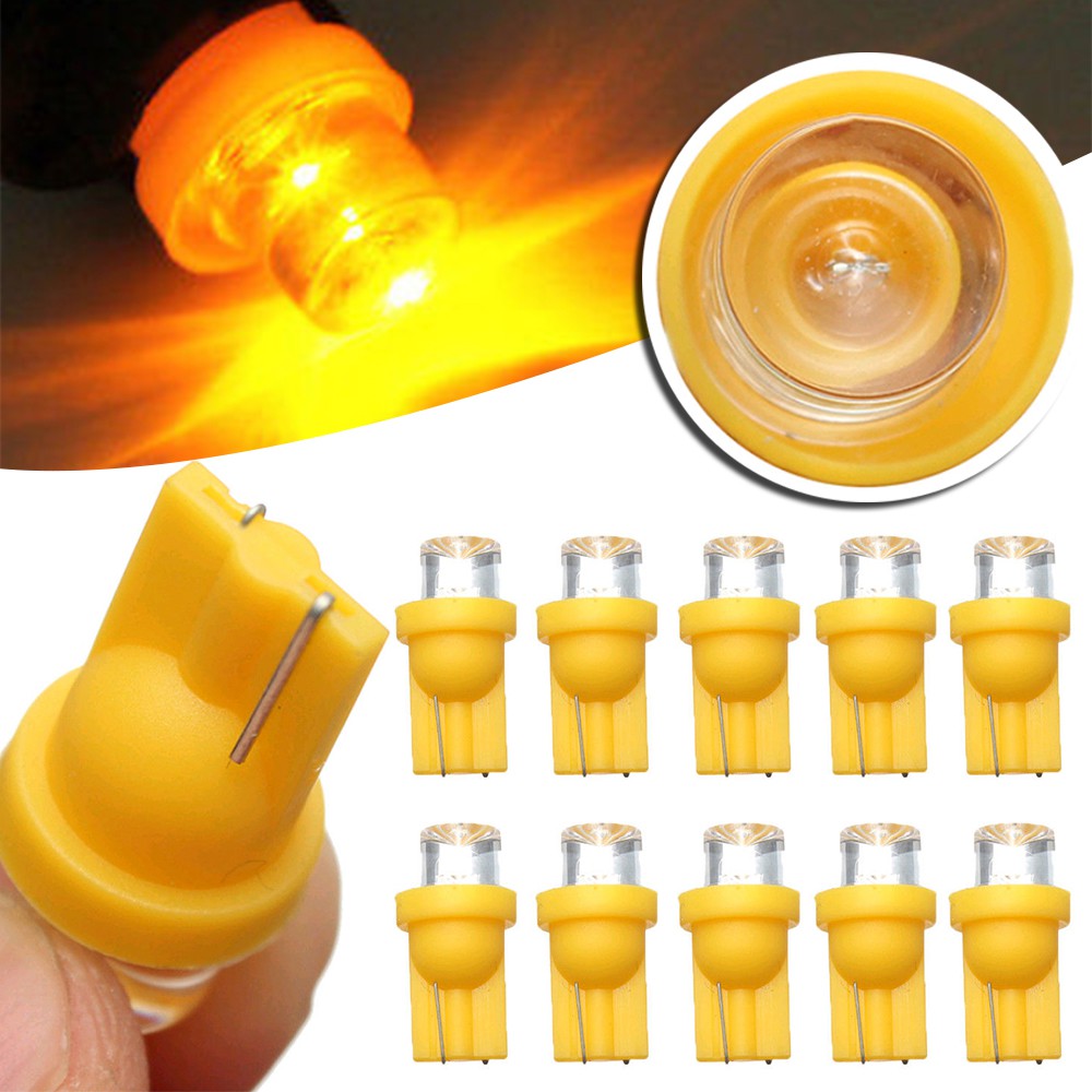 10 Bóng Đèn LED T10 158 194 168 501 W5W Cho Xe Hơi