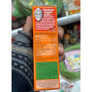Sốt ớt đỏ hiệu Tabasco 60ml