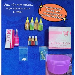 Combo set kích trắng & truyền trắng myô chính hãng