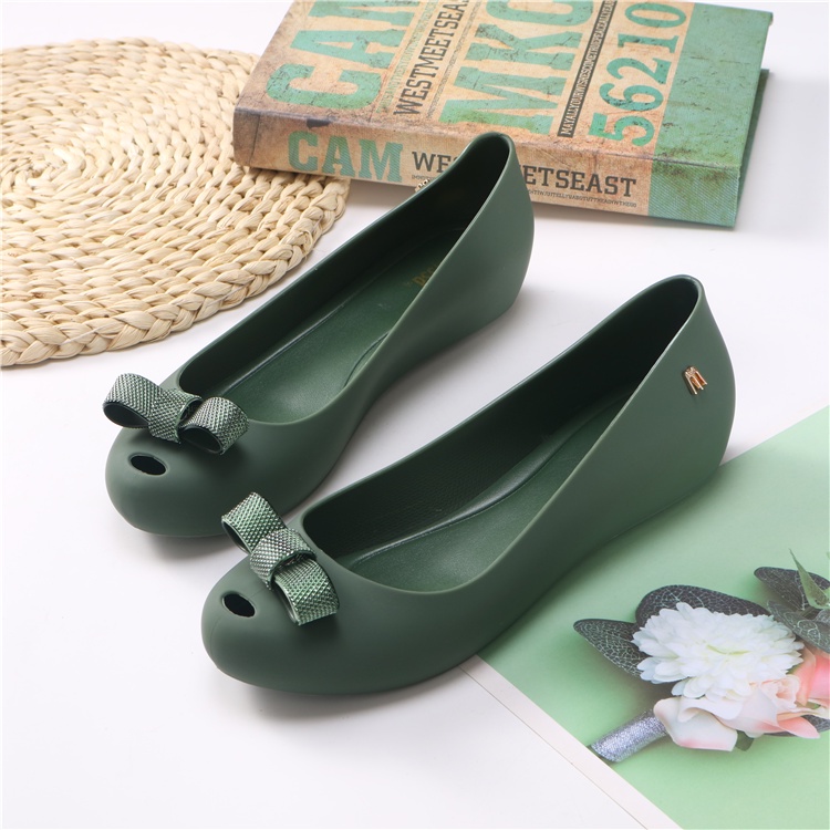 Giày búp bê, giày bệt nữ nhiều màu kết nơ MELISSA SKUG-03