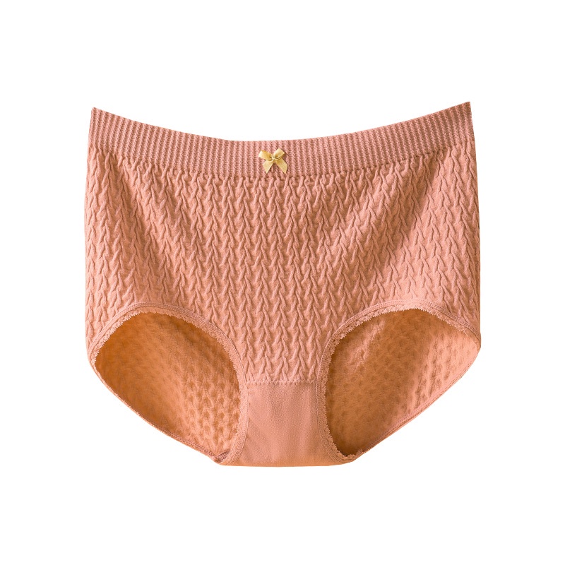 Quần Lót Cotton Mềm Mại Lưng Cao Không Đường May Cỡ Lớn 65-110Kg Cho Nữ