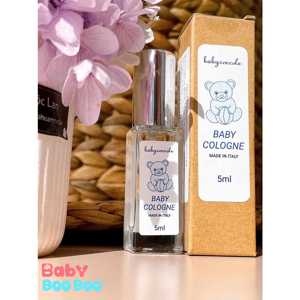 Nước hoa cho bé Babycoccole 0m+ cho bé từ sơ sinh 5ml