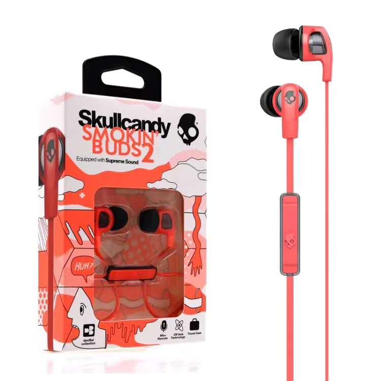 Tai Nghe Nhét Tai Skullcandy Buds2 Giảm Tiếng Ồn Có Micro